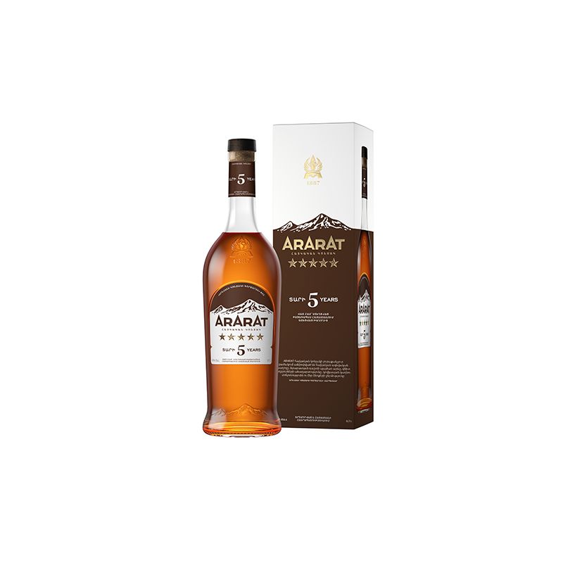 Cognac Ararat 5 y.o, 0.7l