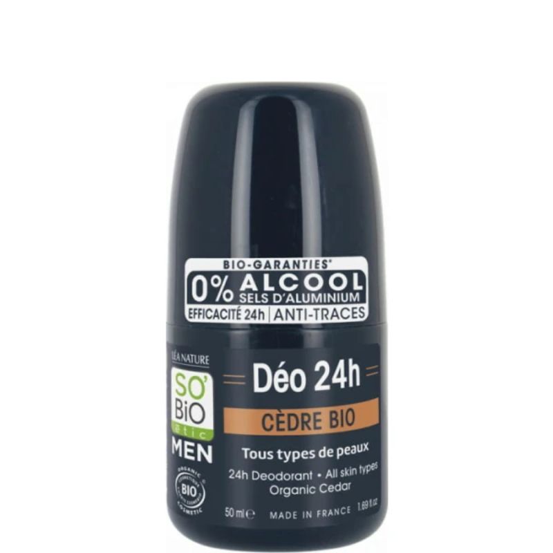 Roll-on deodorant for men SO BIO 50ml