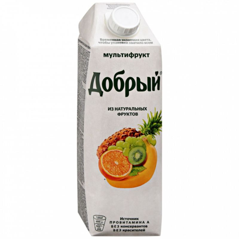 Нектар мультифрукт Добрый 1л