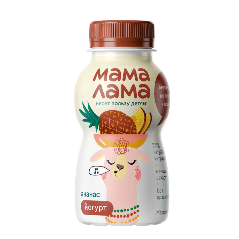 Drinking yoghurt Mama Lama 200g