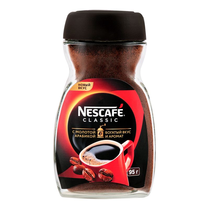 Coffee Nescafe ground instant 95g.