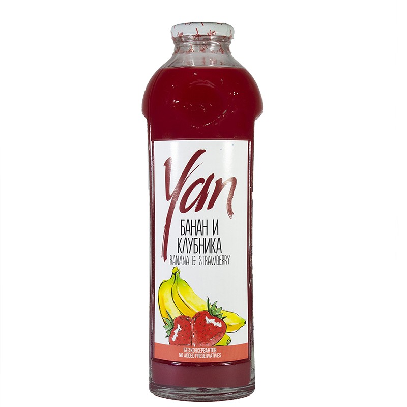 Nectar Banana Strawberry Yan 930ml.
