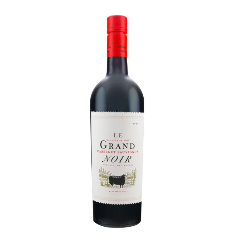 Red dry wine Le Grand Noir 0,75l