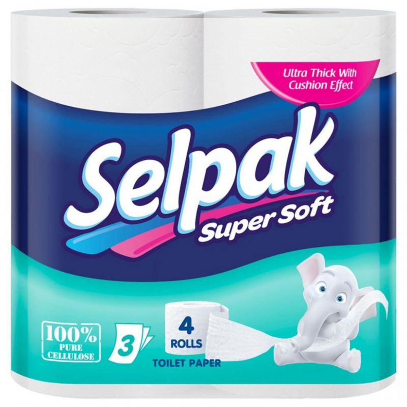 Toilet paper Selpak 4pcs