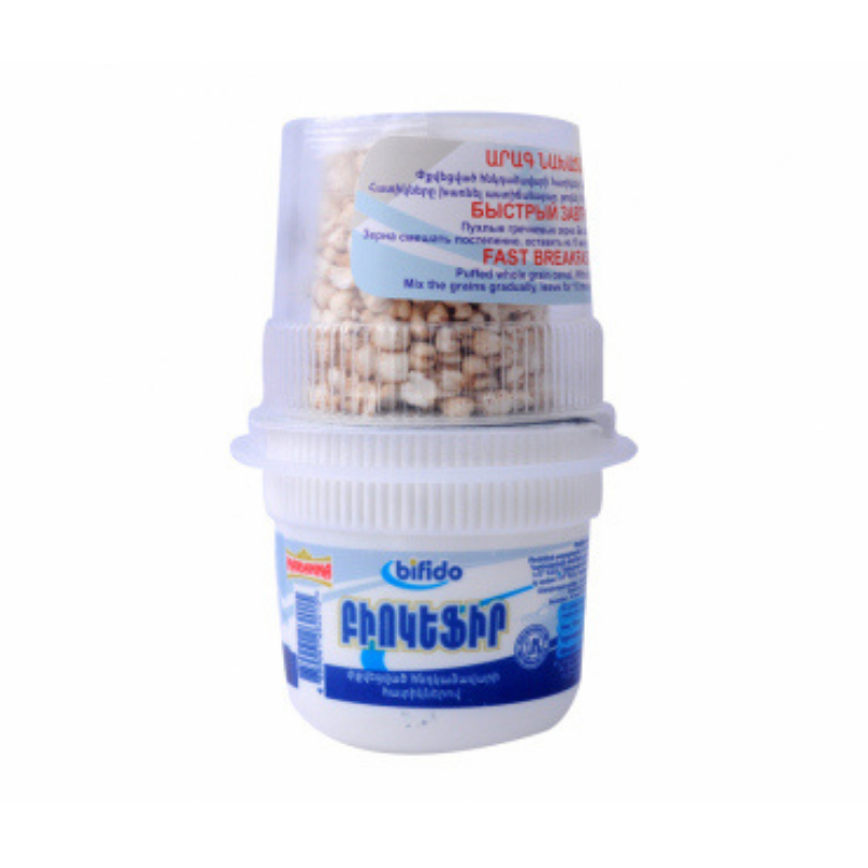 Biokefir with puffed buckwheat grains 250g