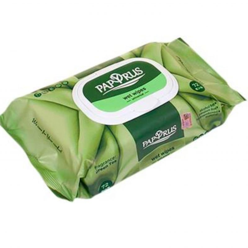 Wet wipes Soft Papyrus Universal 72pcs