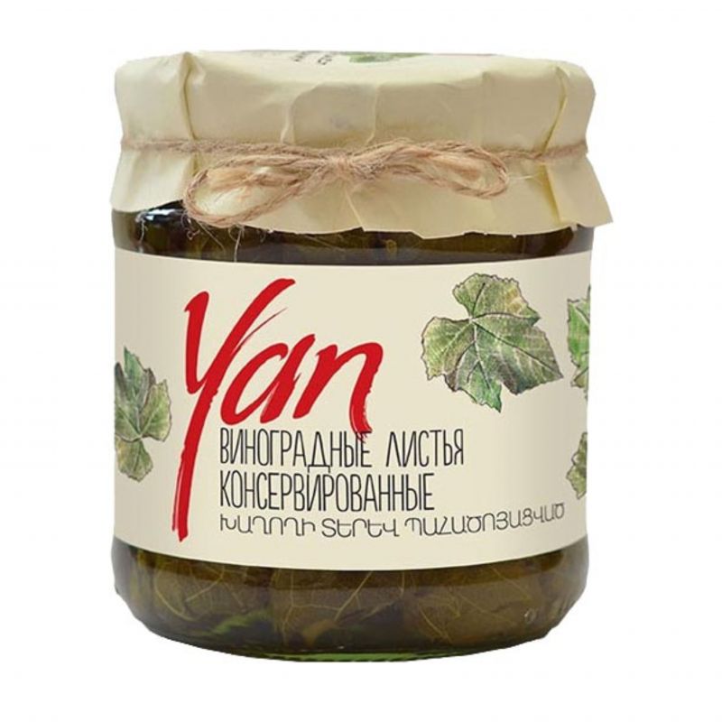 Canned grape leaves Yan 440g
