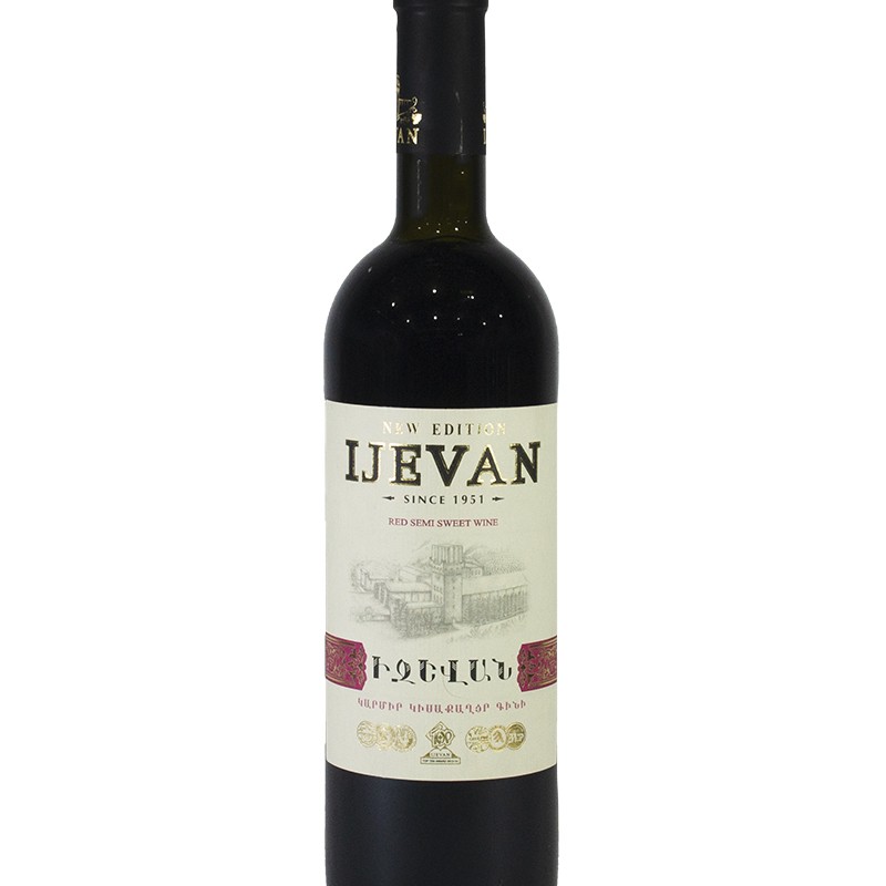 Red semi-sweet Ijevan 0.75l