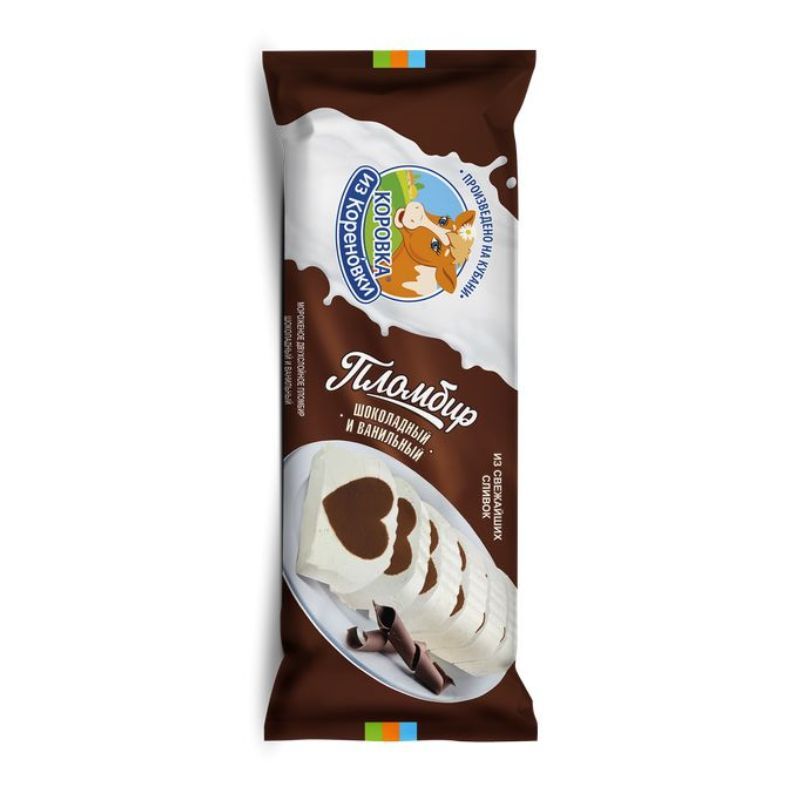 Ice cream roll Korovka iz Korenovki 400g