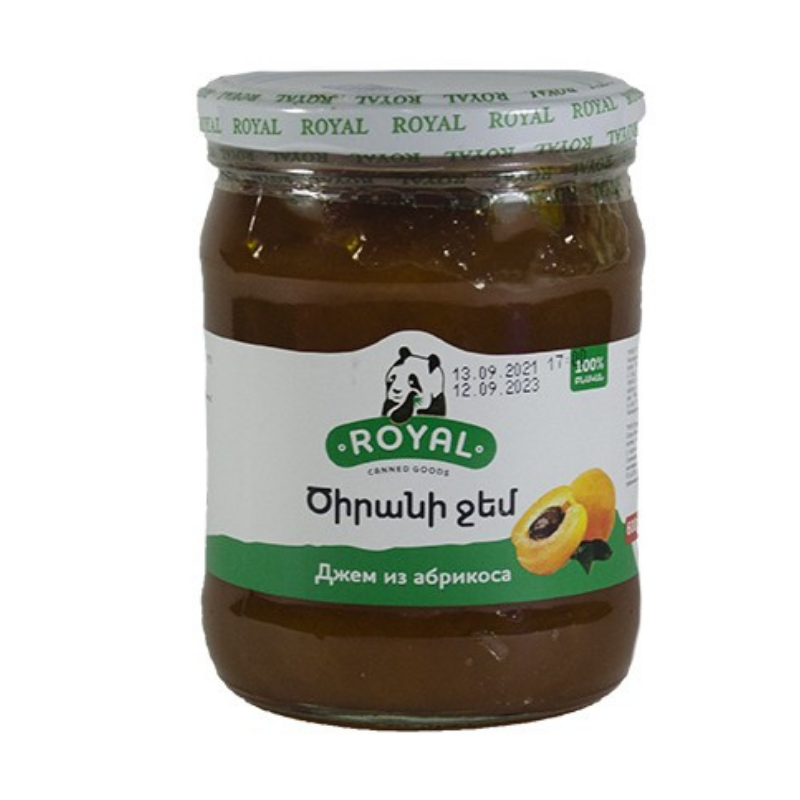 Ծիրանի ջեմ Ռոյալ  600գ