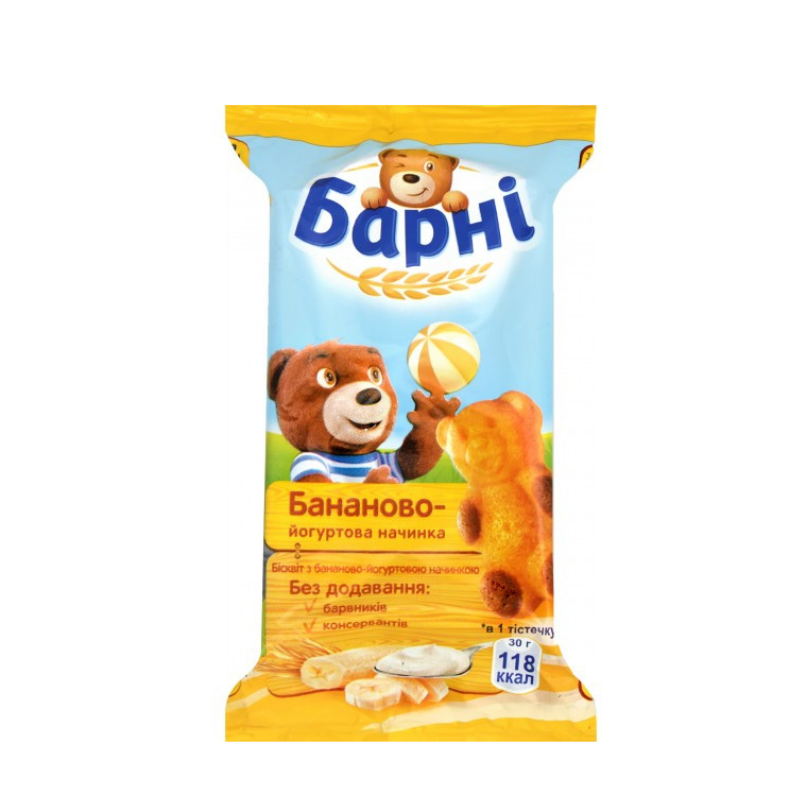 Biscuit Barny Banana 30g