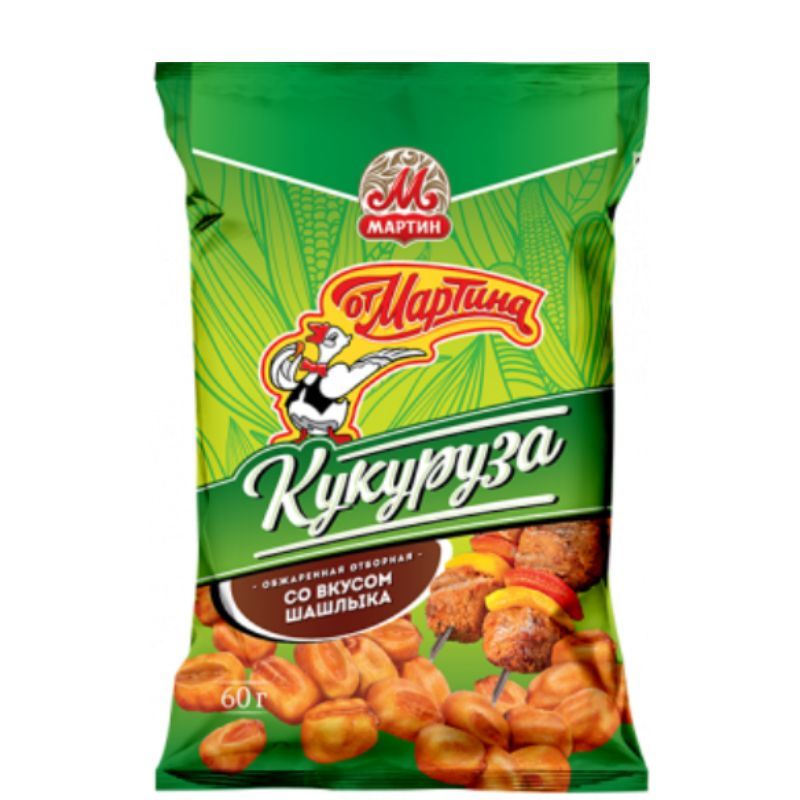 Кукурузные зерна жареные От Мартина 60г