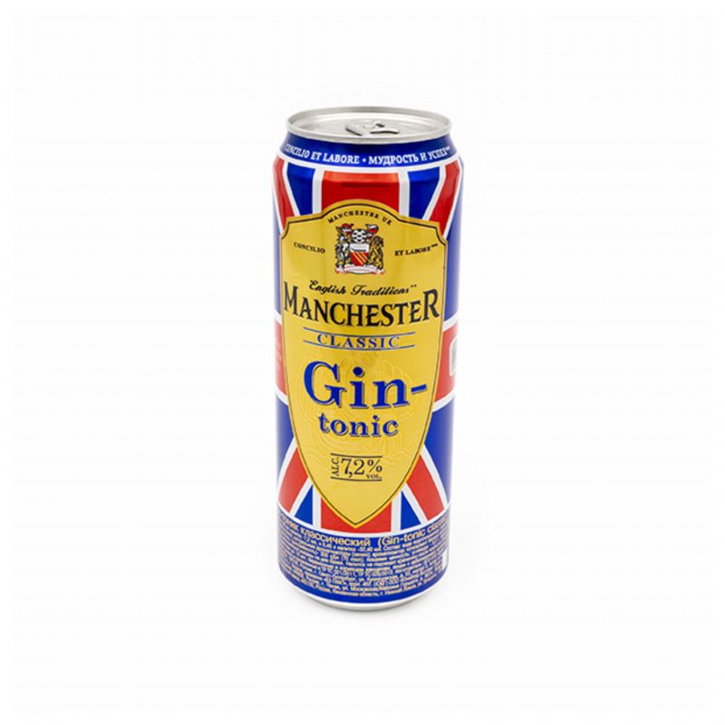Light alcoholic drink Gin-tonic 0.45l