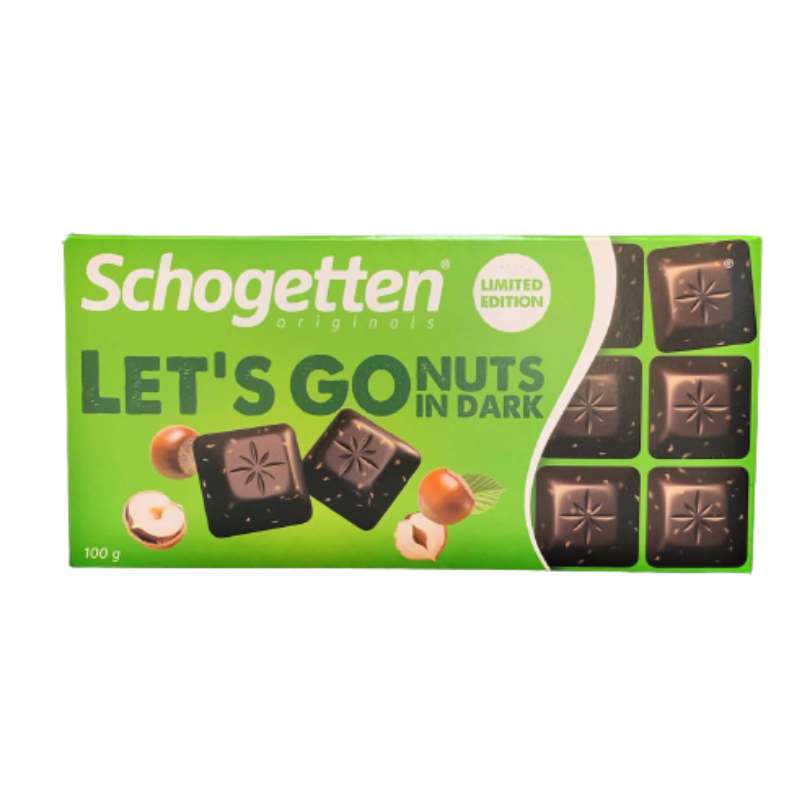 Bitter chocolate bar with hazelnut Schogetten 100g