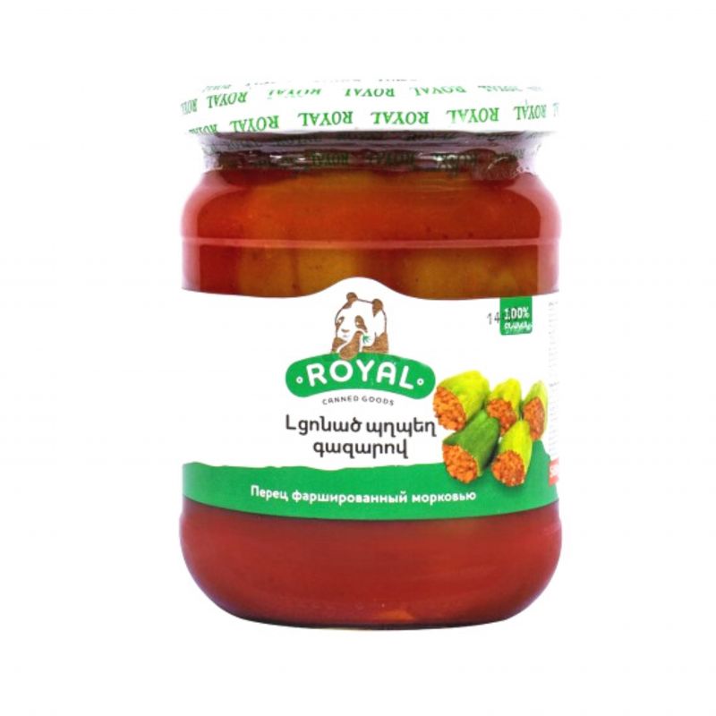 Peppers stuffed with carrots Royal 500g