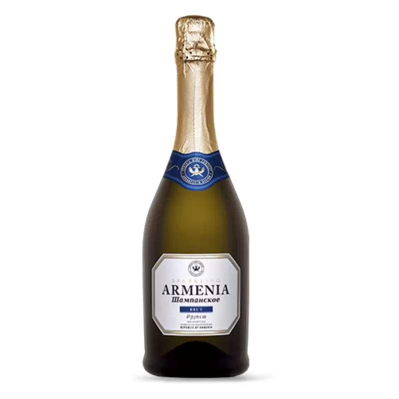 Sparkling wine white Armenia Brut 0.75l