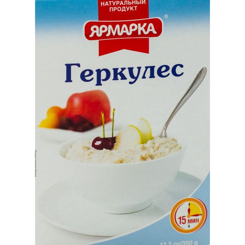 Oat flakes Hercules Yarmarka 350g