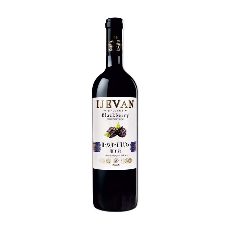 Blackberry semi-sweet wine Ijevan 0.75l