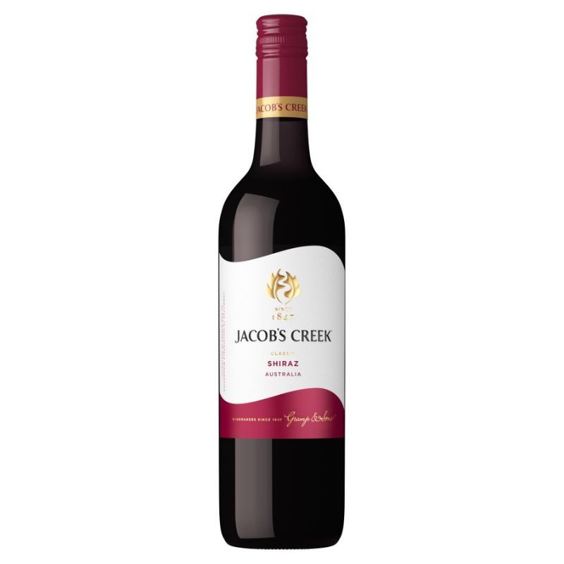Red dry wine Jacobs Creek Shiraz 0.75l