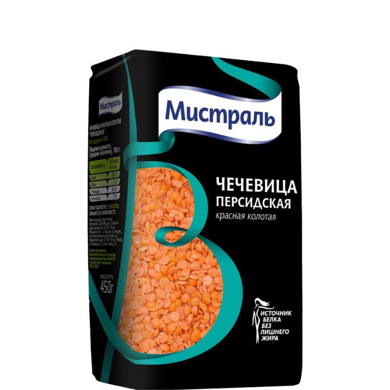 Ոսպ կարմիր Միստրալ 450գ
