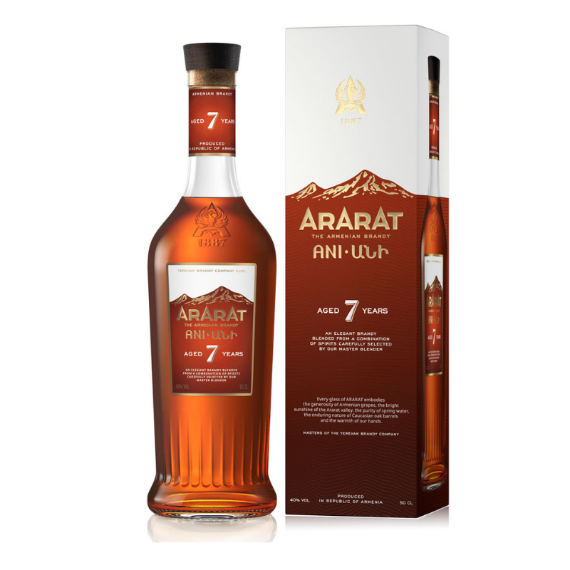 Cognac Ararat Ani 7 y.o, 0.5l