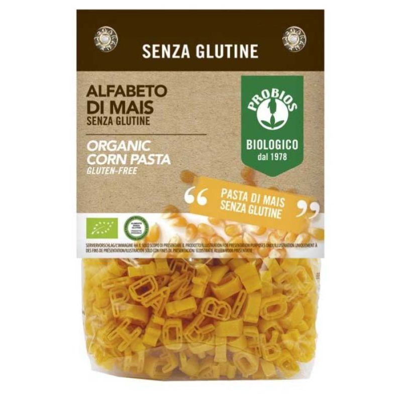 Corn flour pasta Alfabeto 400g