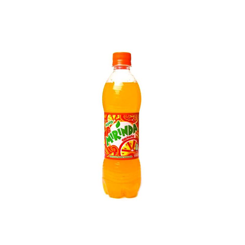Carbonated drink Mirinda orange 0,5l