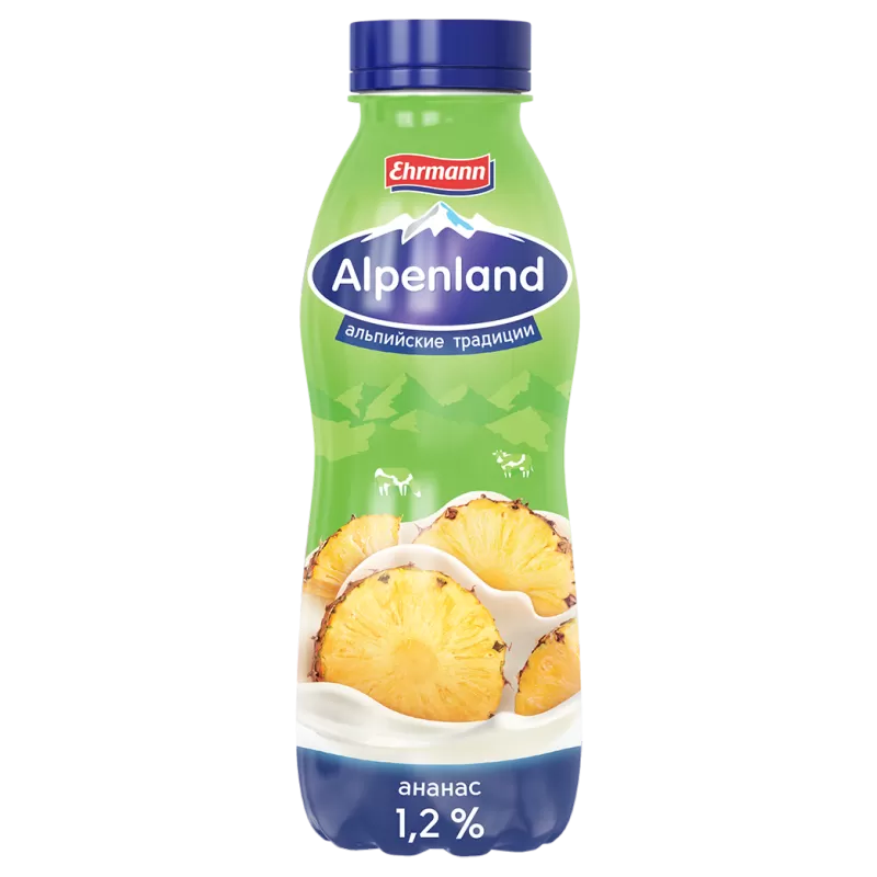 Йогурт питьевой Alpenland 1.2% 420г