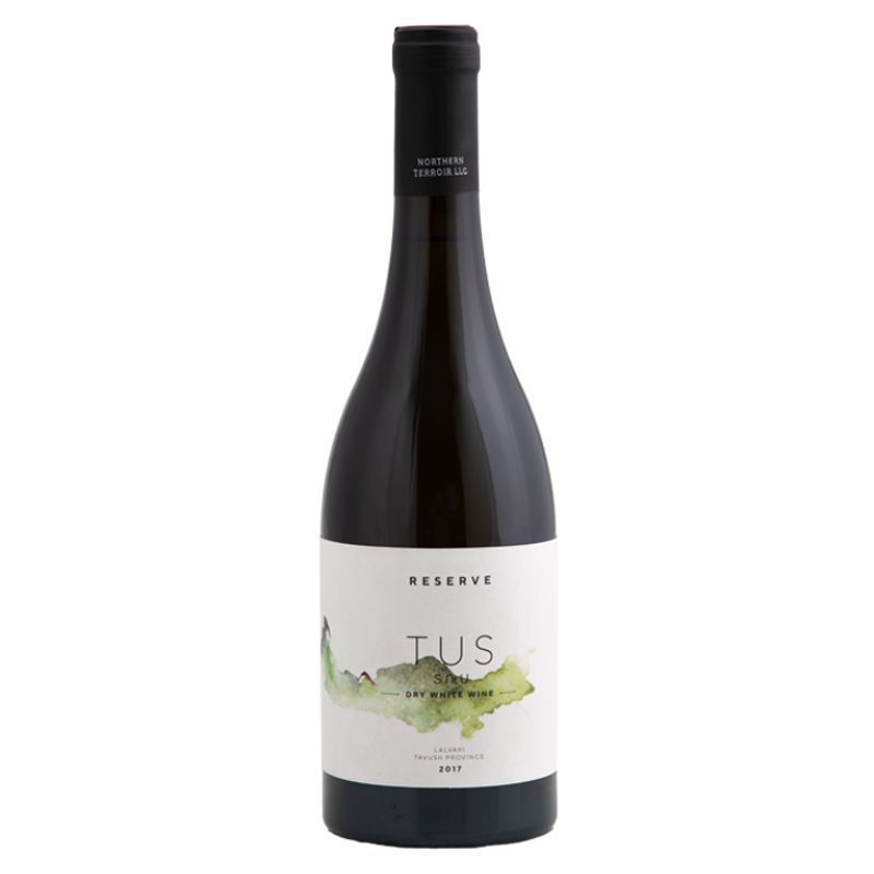 White dry wine Tus reserve 0.75l