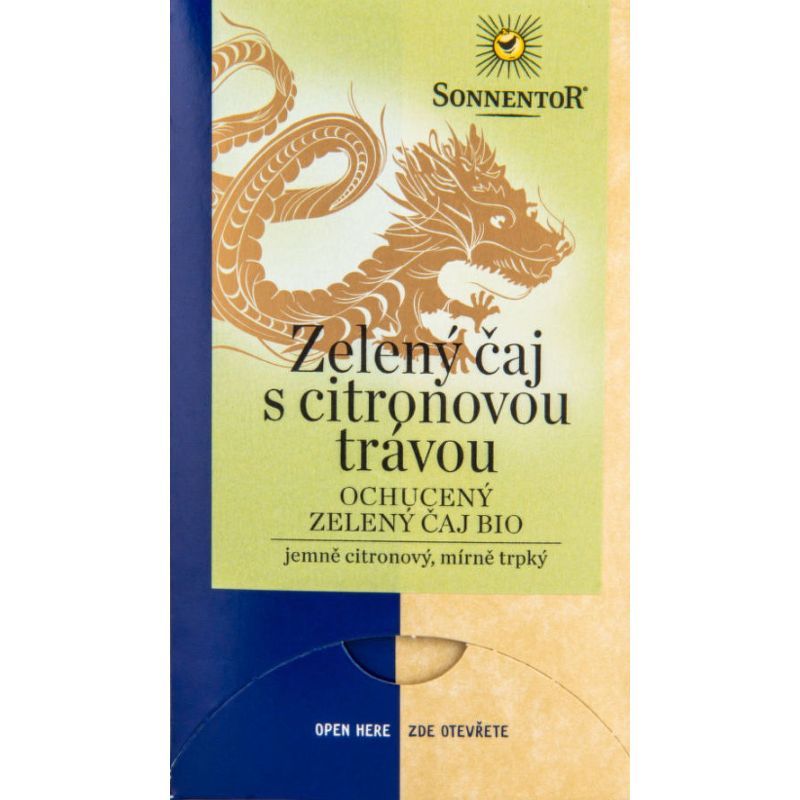 Чай зеленый китайский Sonnentor 27гр 18пак.