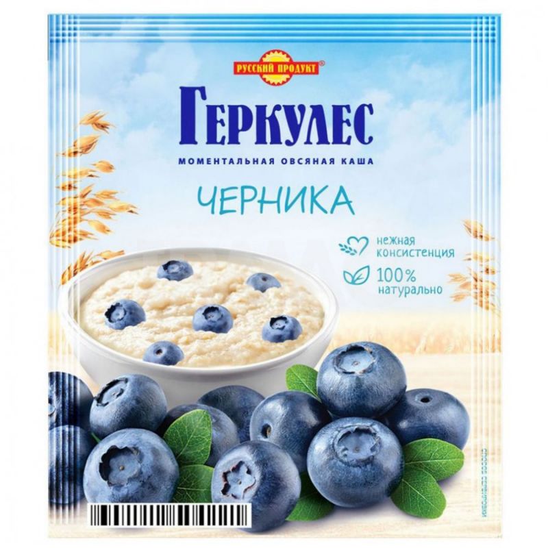 Овсяная каша Русский Продукт Черника 35г