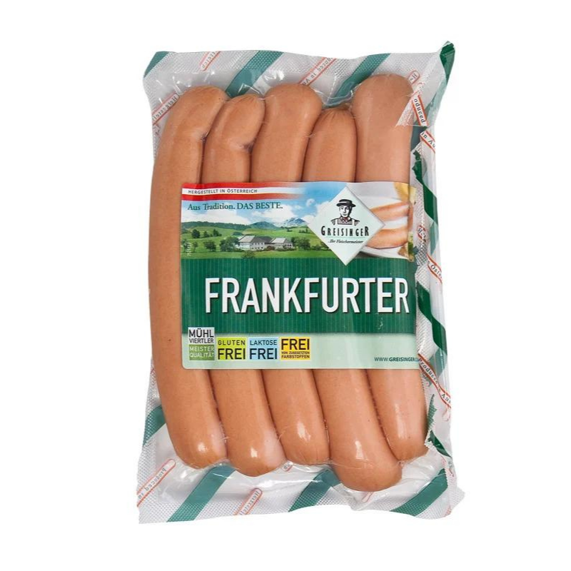Sausages Frankfurter Greisinger 300g
