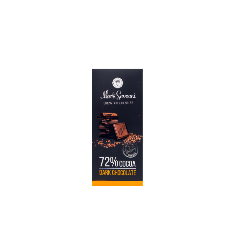 Chocolate bar 72% Mark Sevouni 90g