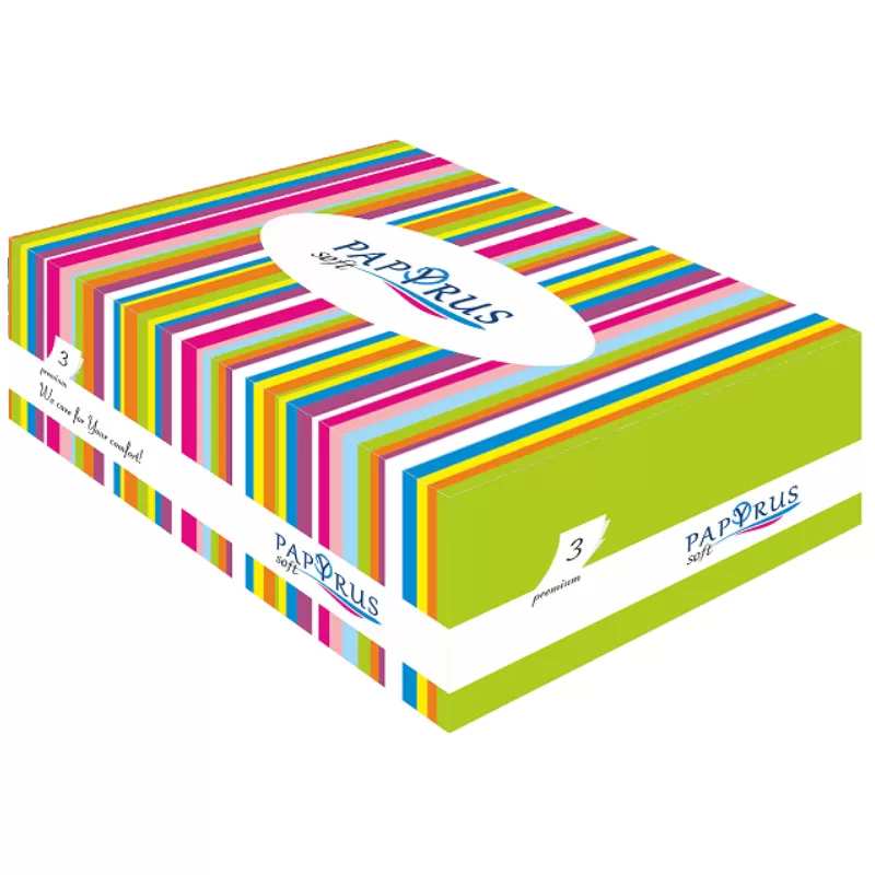 Салфетки Soft Papyrus 3слоя 70шт