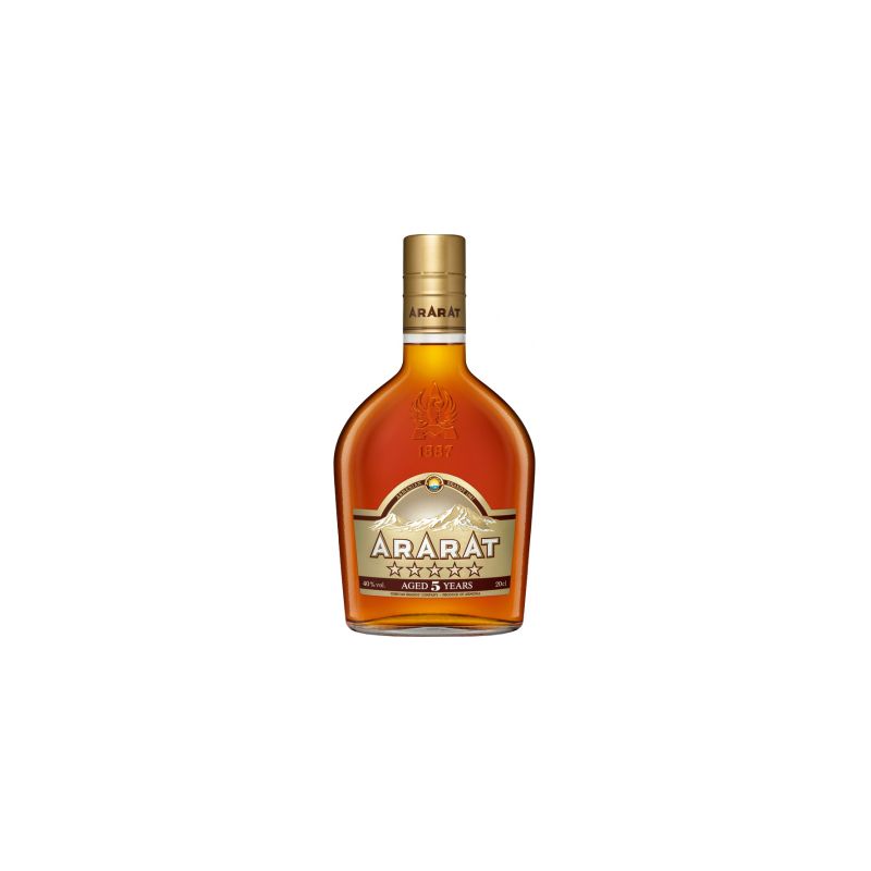 Cognac Ararat 5 y.o, 0.25l