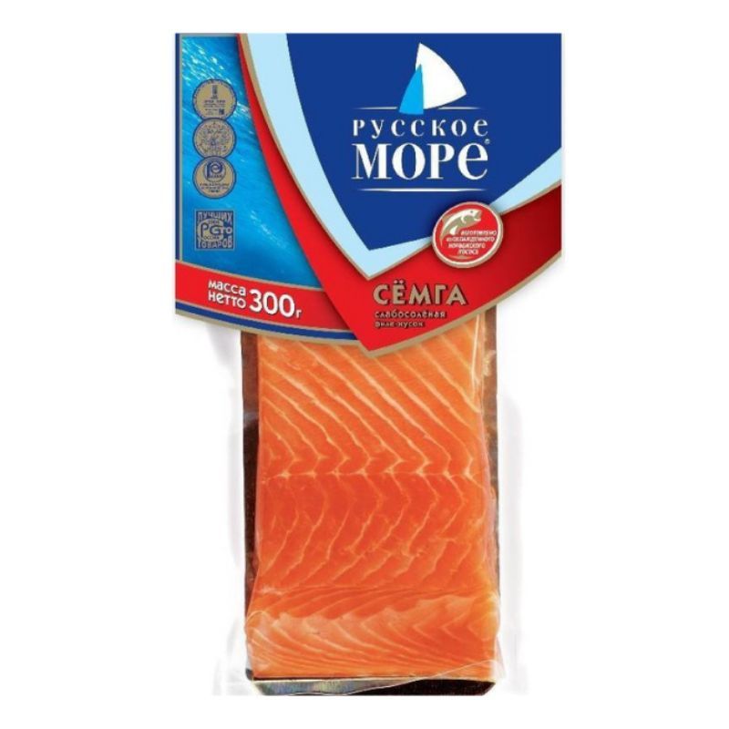 Лосось копченый Русское Море 300г