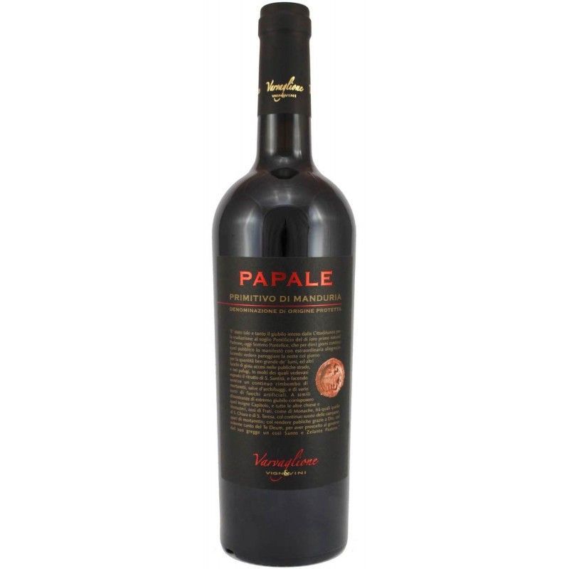Вино красное сухое Papale Primitivo di Manduria 0.75л