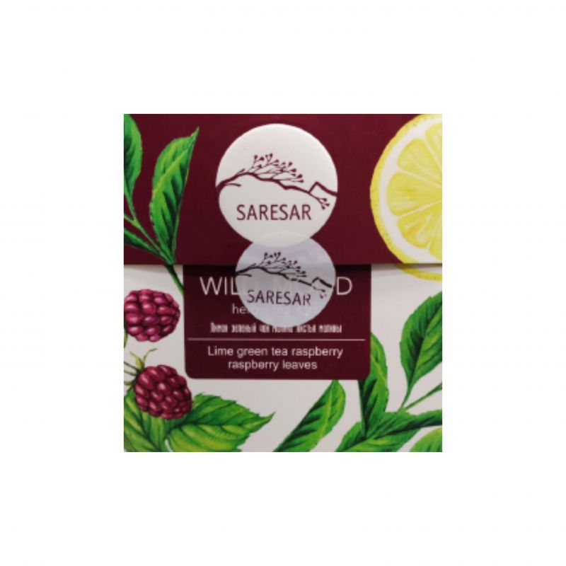Lemon, raspberry, Saresar green tea