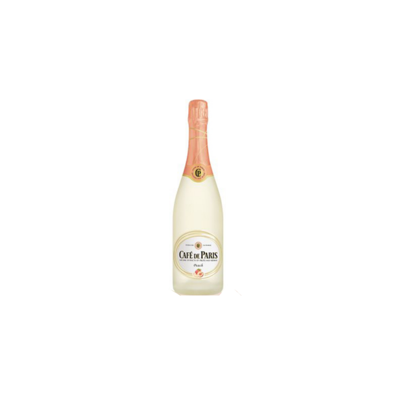 Sparkling wine Cafe de Paris peach 0.75l