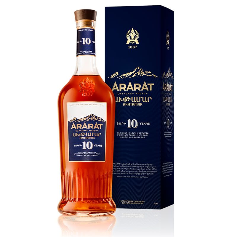 Cognac Akhtamar 10 y․o, 0.7l