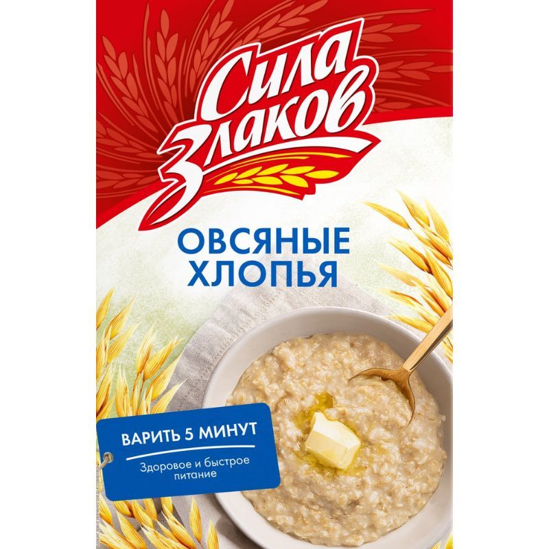 Oat flakes Sila Zlakov 400g