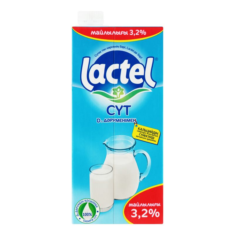 Milk Lactel 3.2% 1l