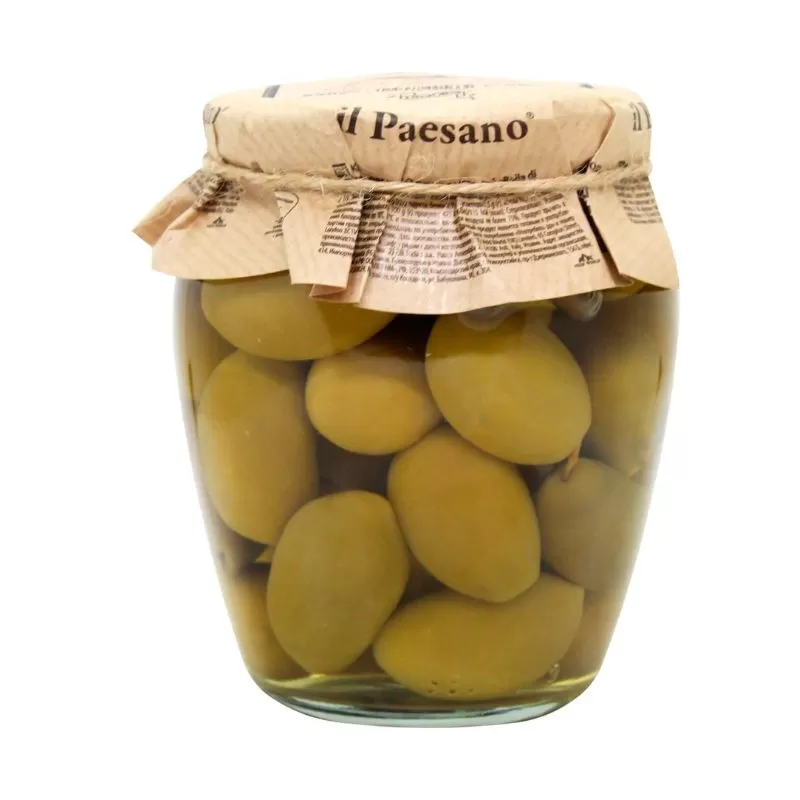 Green olives pasteurized Bella di Cerignola 1.7ml