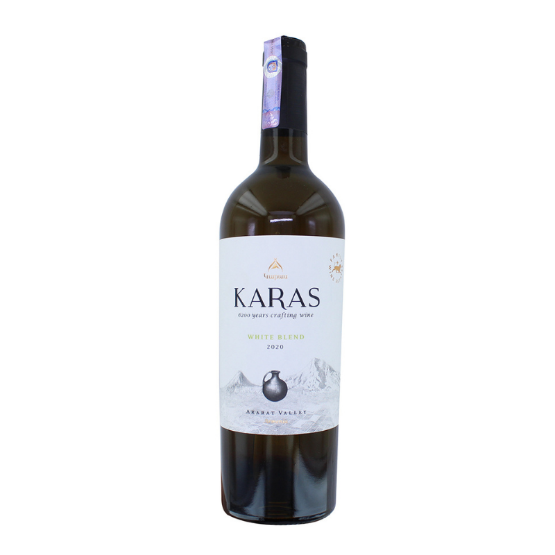 White dry wine Karas 0.75l