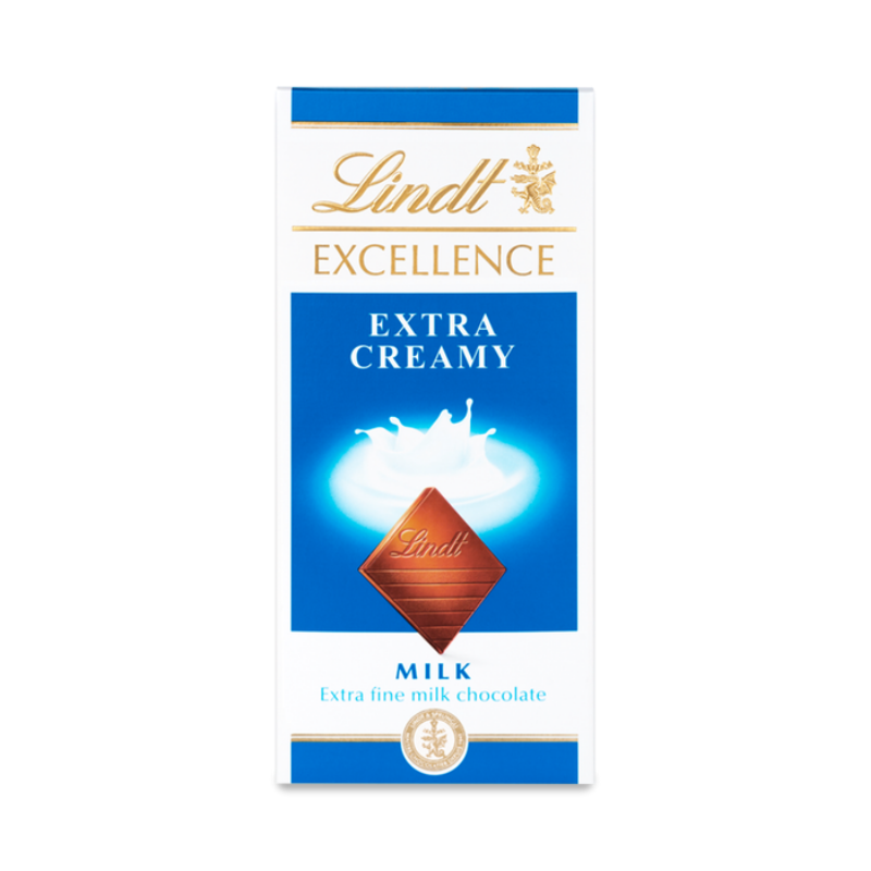Chocolate bar Lindt milky 100g