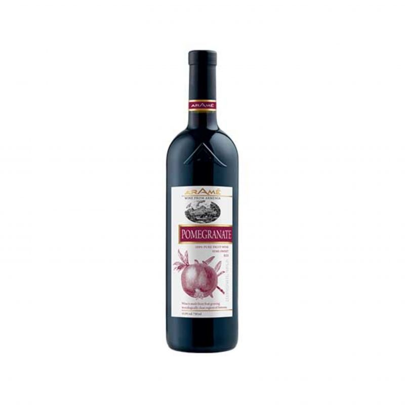 Pomegranate semi-sweet wine Arame 0.75l