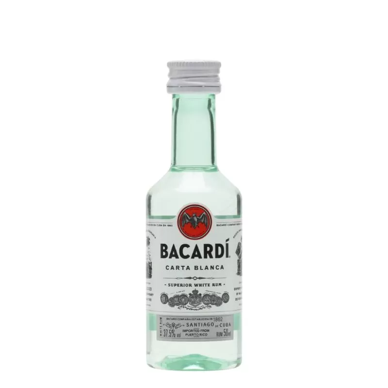 Ром Bacardi белый 0.05л