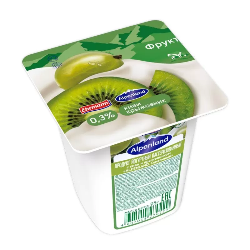 Йогурт Alpenland 0.3% 95г