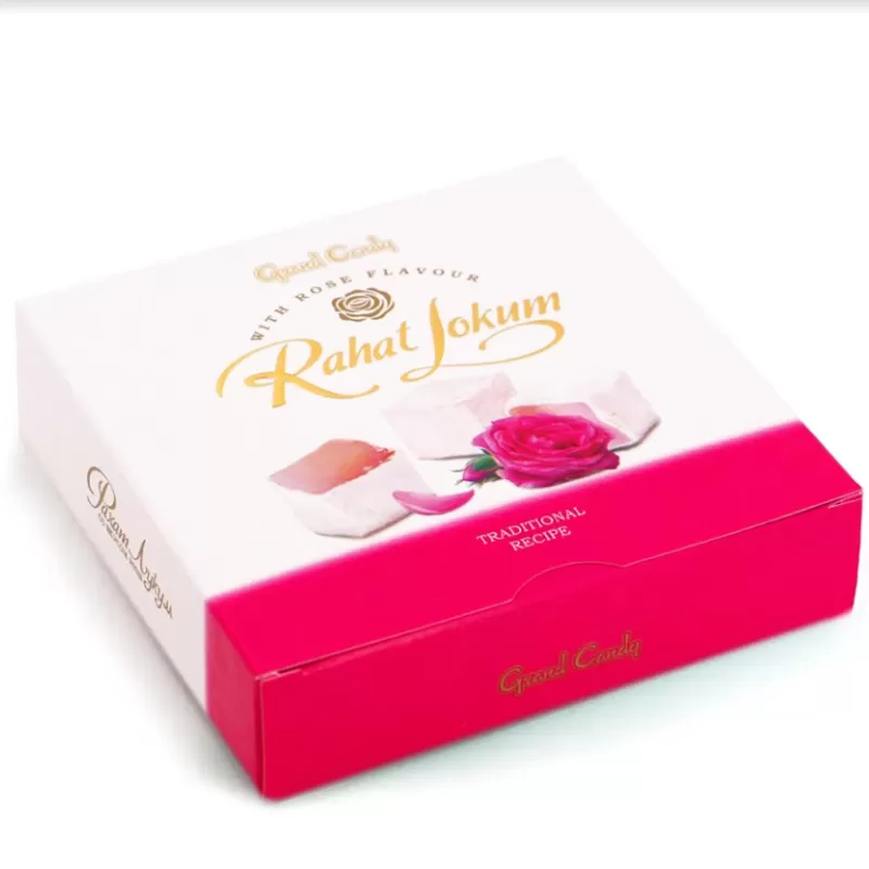 Lokum with rose aroma Grand Candy 250g