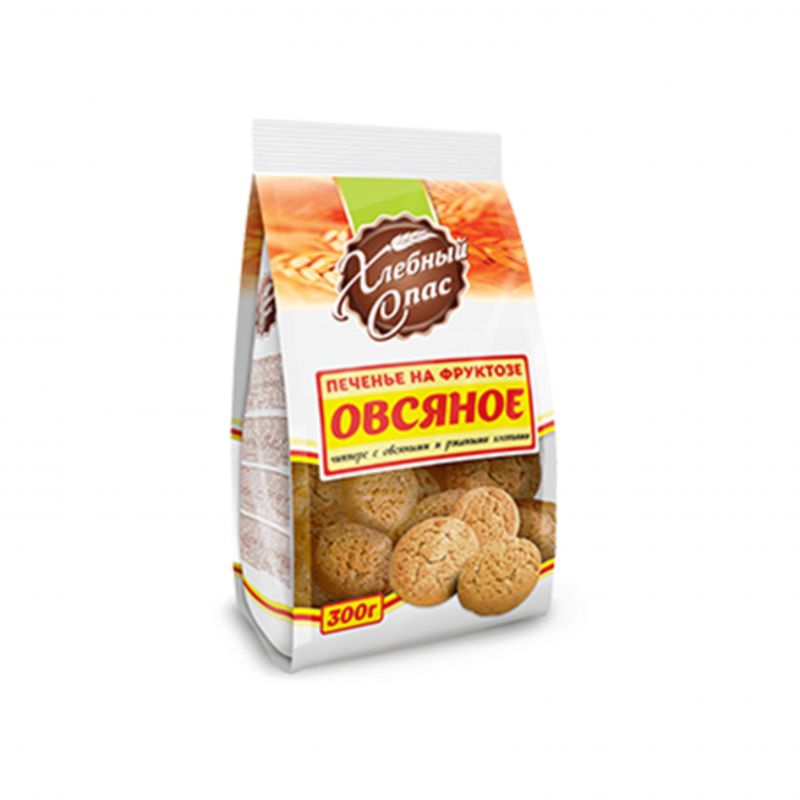Oatmeal cookies with fructose Hlebny Spas 300g